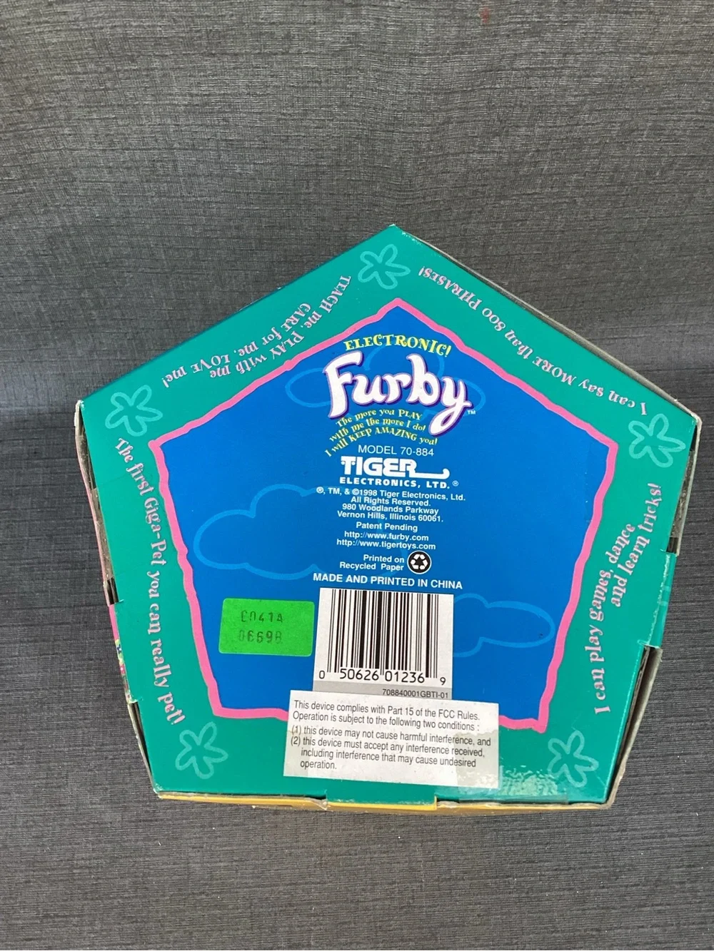 Furby electronic toy! Vintage! 1998!